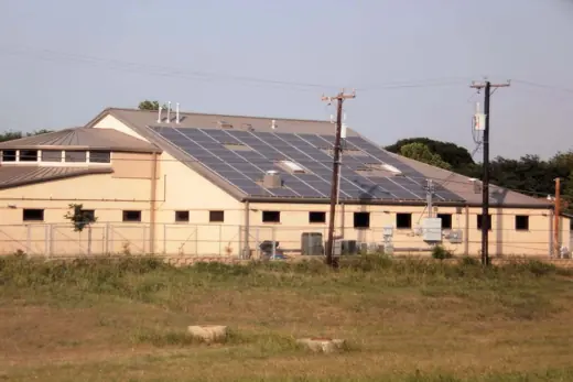 A completed commercial solar installation by Advanced Solar, photo 14