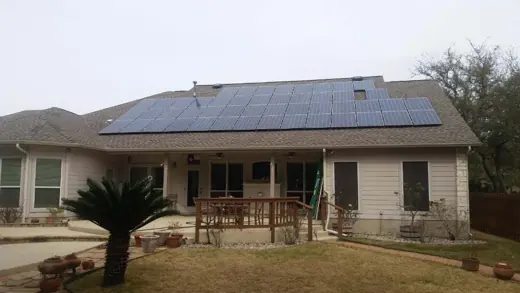 A completed residential solar installation by Advanced Solar, photo 10