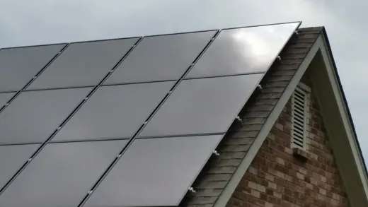 A completed residential solar installation by Advanced Solar, photo 13