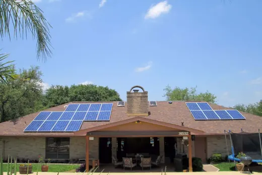 A completed residential solar installation by Advanced Solar, photo 21