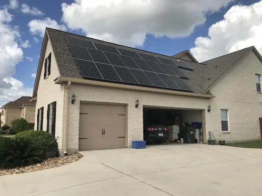 A completed residential solar installation by Advanced Solar, photo 27