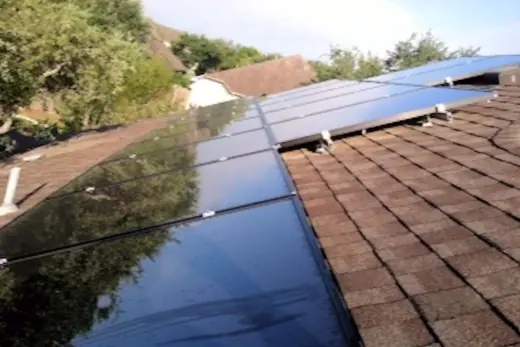 A completed residential solar installation by Advanced Solar, photo 33