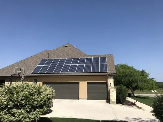 A completed residential solar installation by Advanced Solar, photo 34