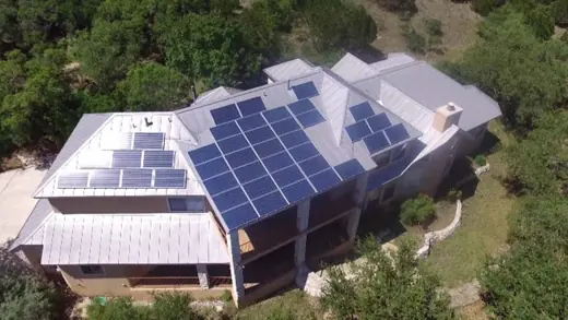 A completed residential solar installation by Advanced Solar, photo 41