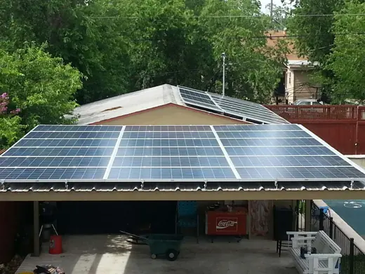 A completed residential solar installation by Advanced Solar, photo 45